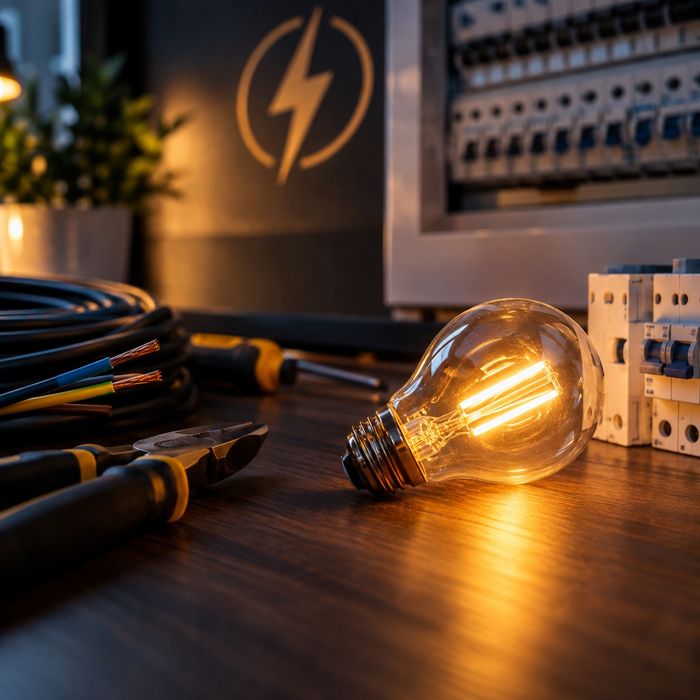 Usługi elektryczne, podłączenie indukcji,