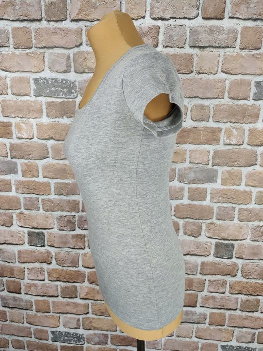 Damski szary t-shirt rozm. Xs/s