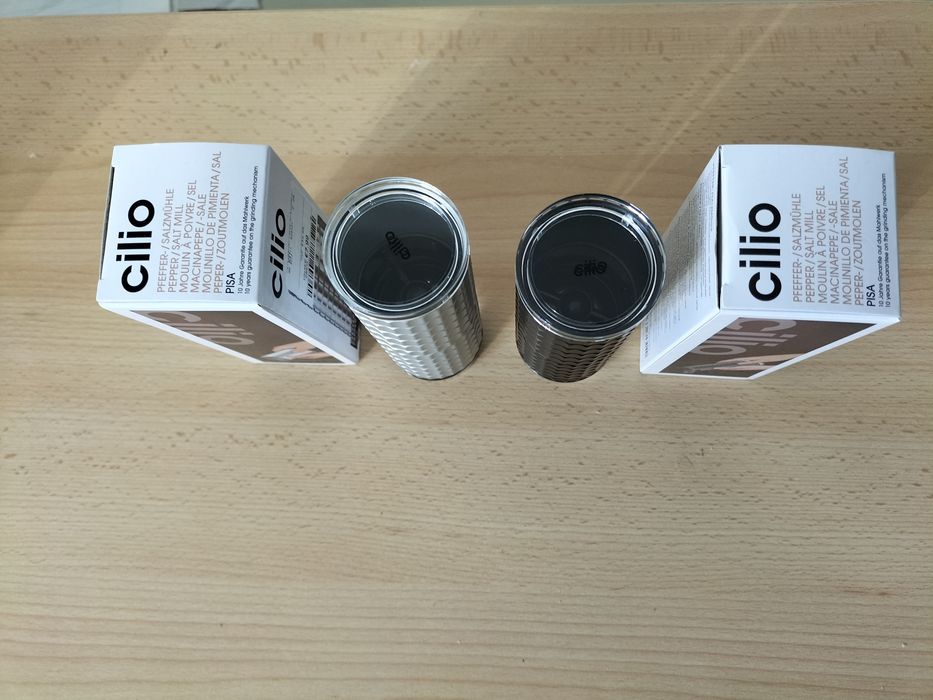 Мельницы для перца и соли с регулировкой помола снизу Cilio (Германия)