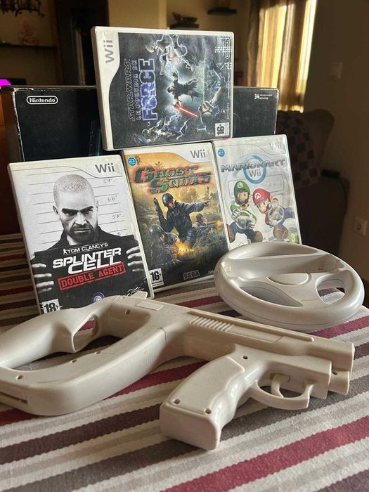 Wii Black Edition Completa na Caixa + Extras + Softmod