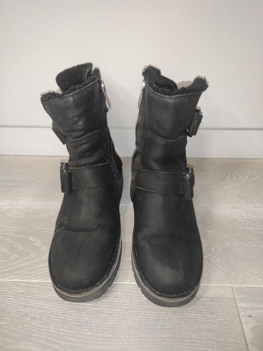 Shabbies Чоботи черевики ботильйони ботинки  шкіряні оригінал