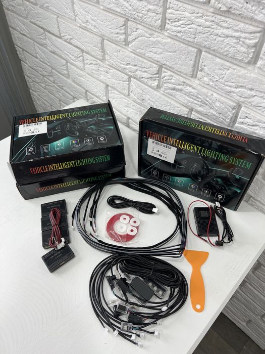 Ambient Light LED підсвітка салону авто  Rgb  18 в 1