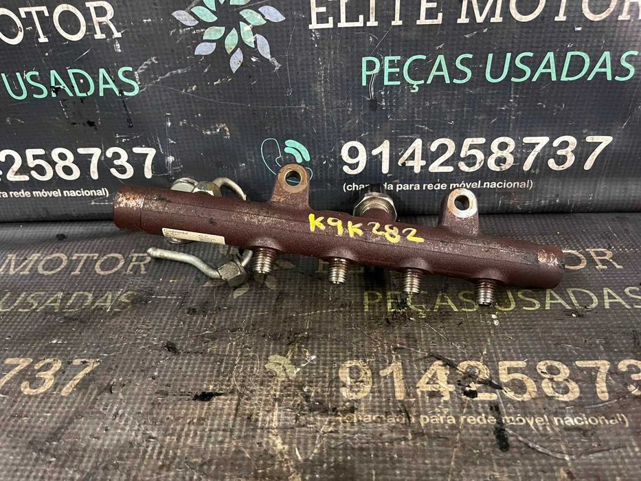 Régua de injeção usada NISSAN QASHQAI J10 1.5 DCI K9K282 5WS40154
