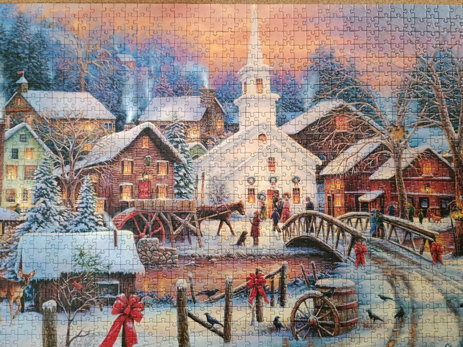 Puzzle 1000 Trefl Zima