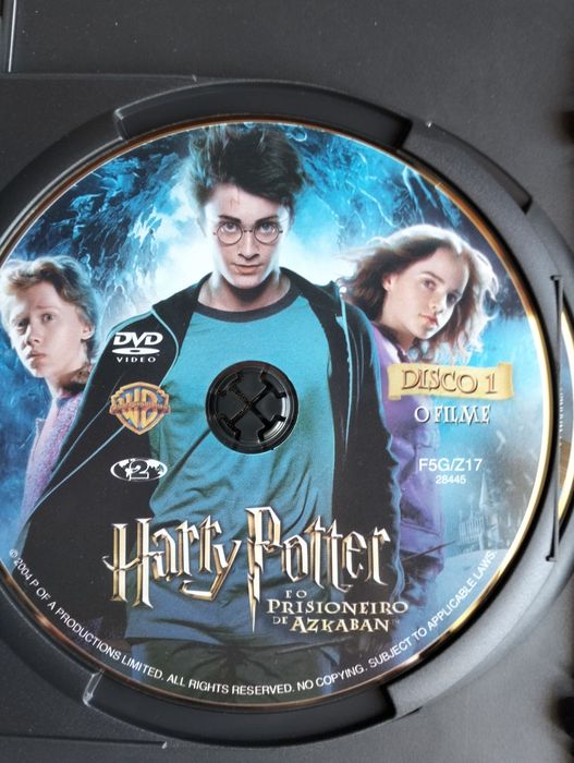 DVD Harry Potter e o Prisioneiro de Azkaban