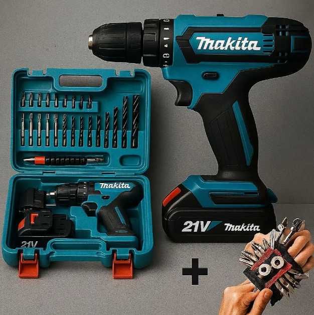 РОЗПРОДАЖ ‼️  Акамуляторний Шуруповерт Makita 24В с DFR новий в кейсі