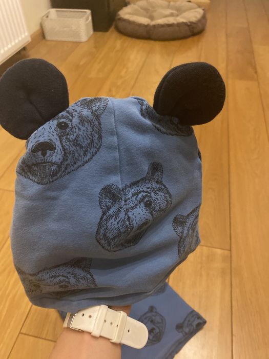 Komplet czapka i komin