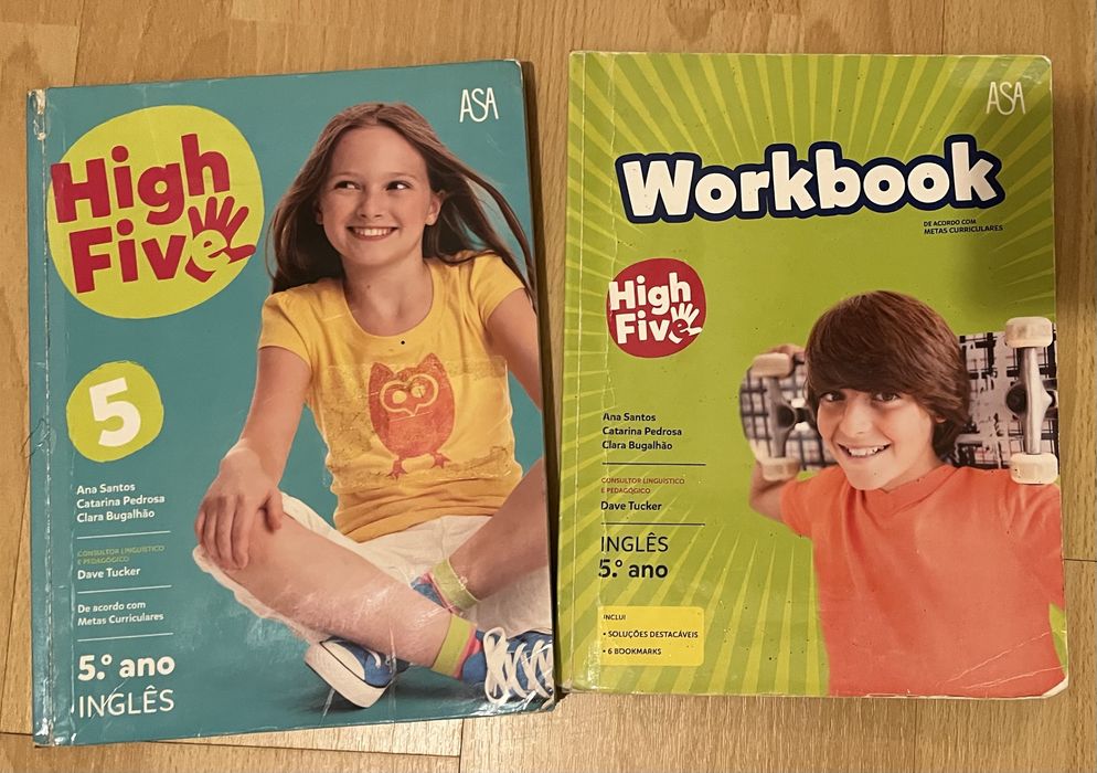 Manual e caderno atividades Ingles 5.ano