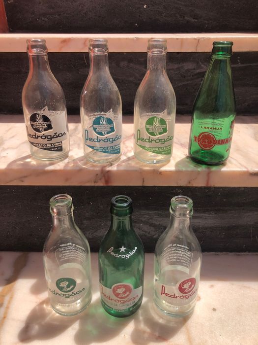 Garrafas pirogravadas