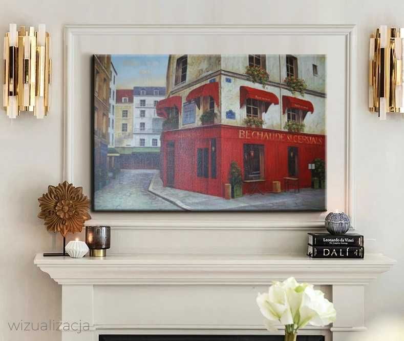 Obraz na płótnie 90x60x2 cm André RENOUX "L'Echaude Saint-Germain"