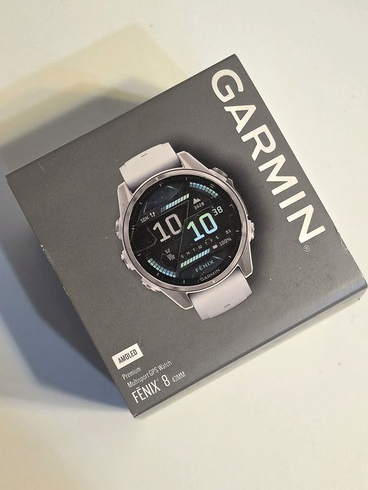 Годинник Garmin Fenix 8 Amoled 43 mm, гармін фенікс 8 амолєд, гармин феникс 8 амолед