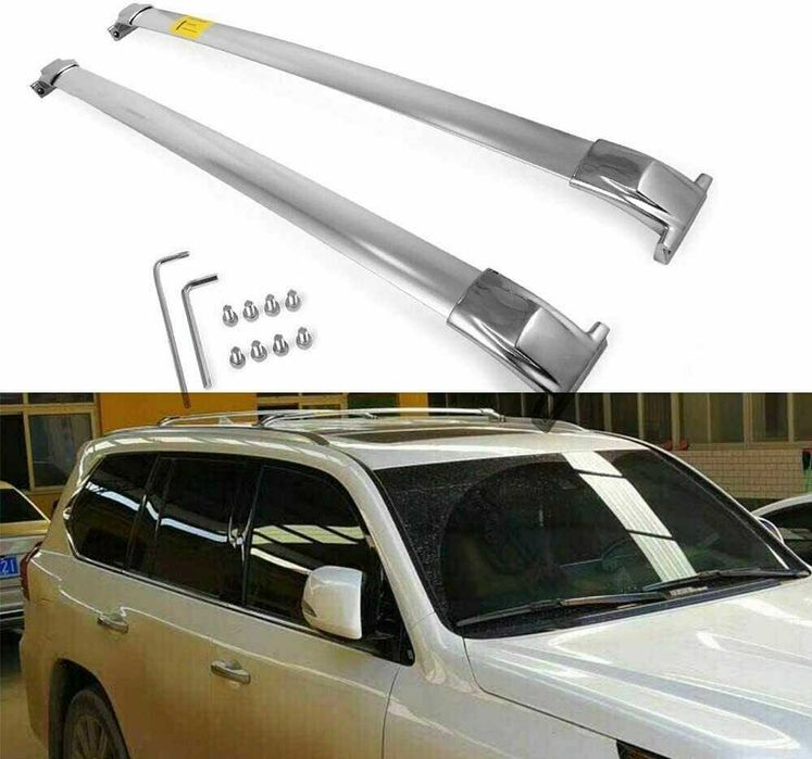 Перемычки на рейлинги поперечки на рейлінги Lexus LX 570 2016-2019