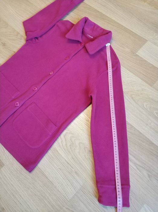 Толстовка флисовая термотеплая флиска S-44-46 размер НОВАЯ