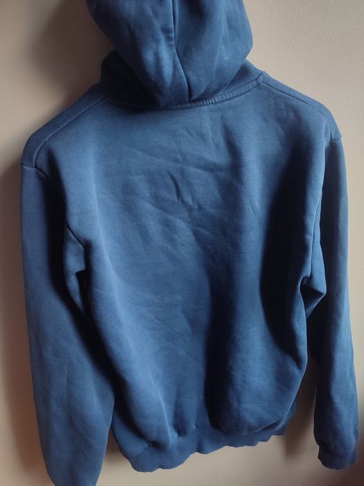 Bluza męska grube lolo niebieska granatowa M 38