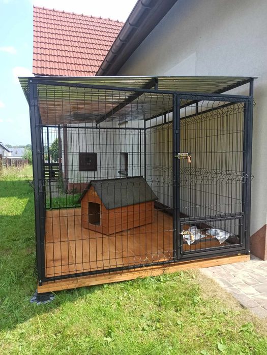 Kojec dla psa 3x2m z panelu3D. Super kojec!!!