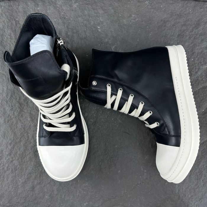 Нові Кеди Rick Owens Ramones High-Top Leather/37-44/Преміум якість!