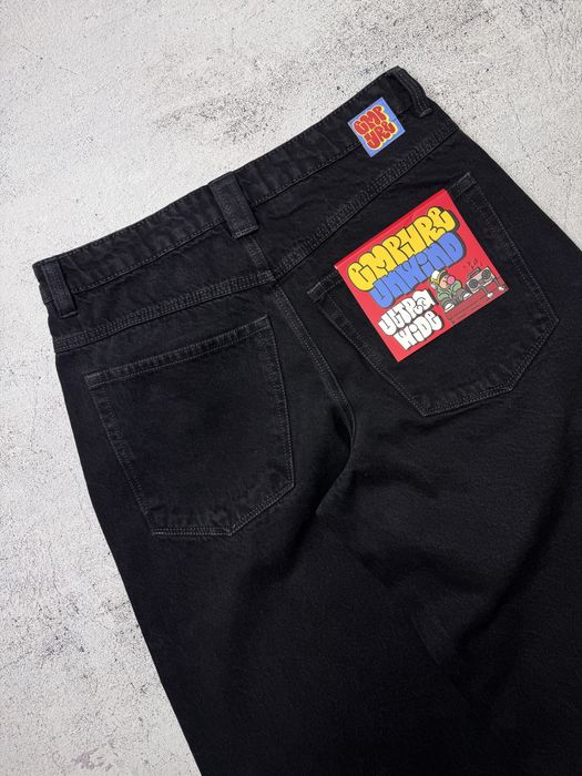 Штаны Empyre Unwind Ultra Wide Fit 28,30 Черные Black