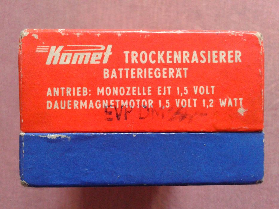 Golarka TR8 Trockenrasierer Komet, DDR/NRD
