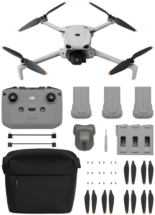 DJI Lito X1 dron fly more combo 3 baterie stan idealny jak nowy dji mini 249 pro FMC