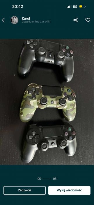 STUDIO GIER Akcesoria pady kamery konsole Ps3 4 slim Pro 5 Xbox360 one