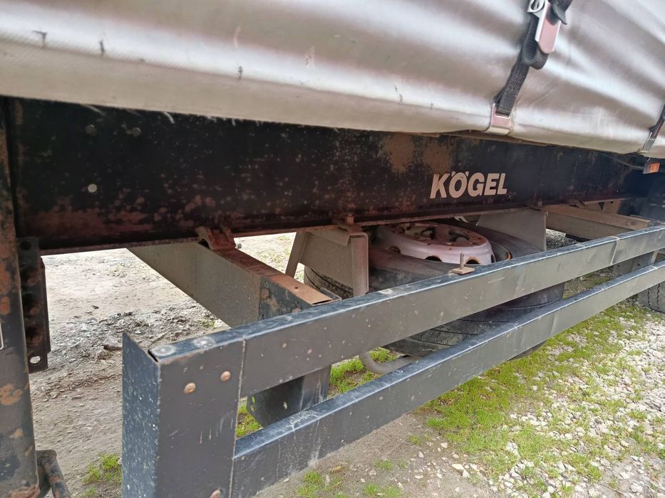 Напівпричіп тент прицеп KOGEL S 24