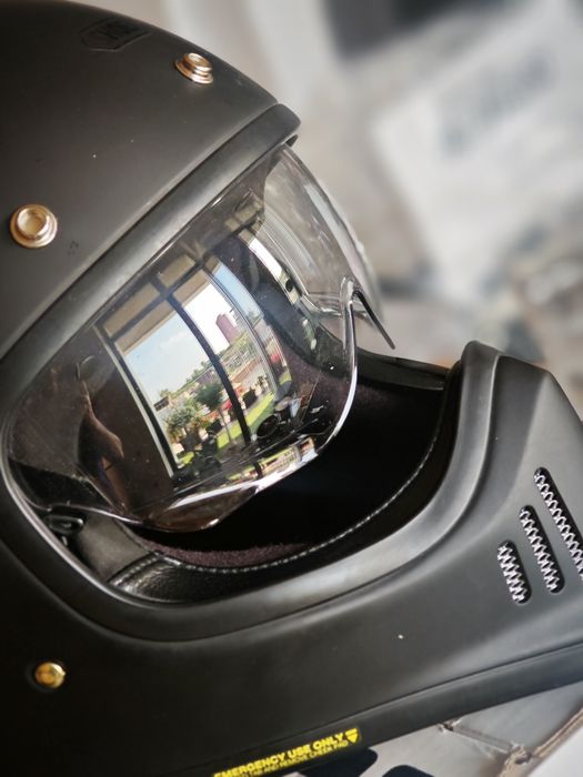 Shoei EX Zero Фотохром!!!  чорний мат XL