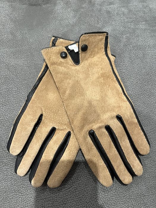 Luvas de pele para senhora