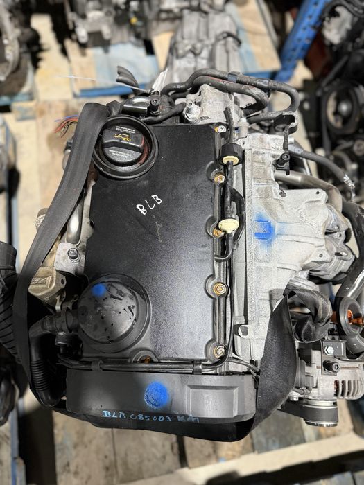 Motor completo vw audi blb 2.0 tdi blb