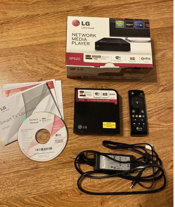 Smart  TV  LG  медиа плеєр