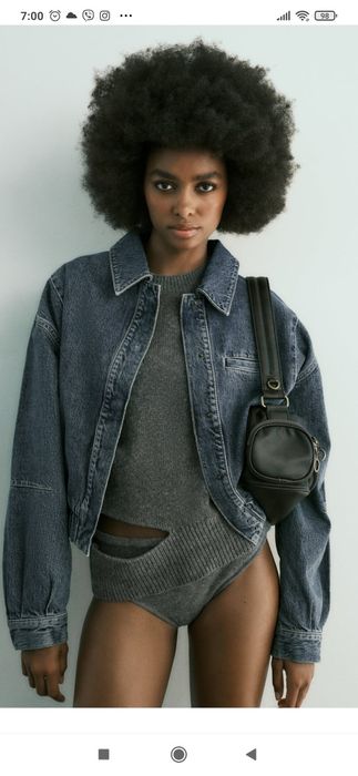 Джинсовка Zara, в наявності, розмір S