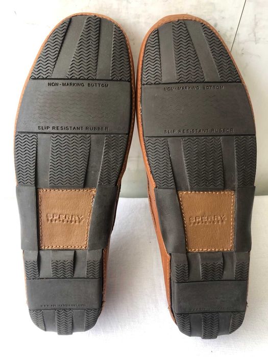 Кожаные лоферы (мокасины) от американской компании Sperry Top-Sider