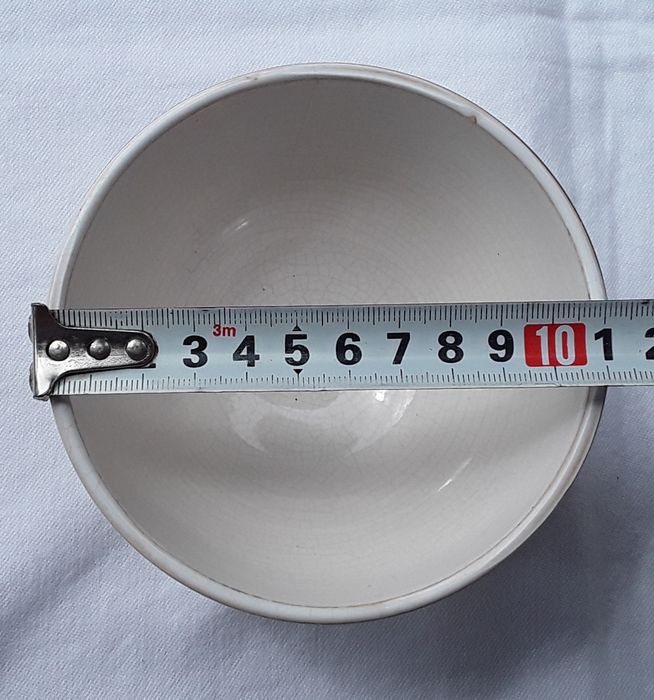 Tigela / malga antiga em faiança de Massarelos