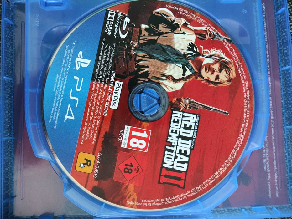Gry red dead redemption 1,2 na ps4