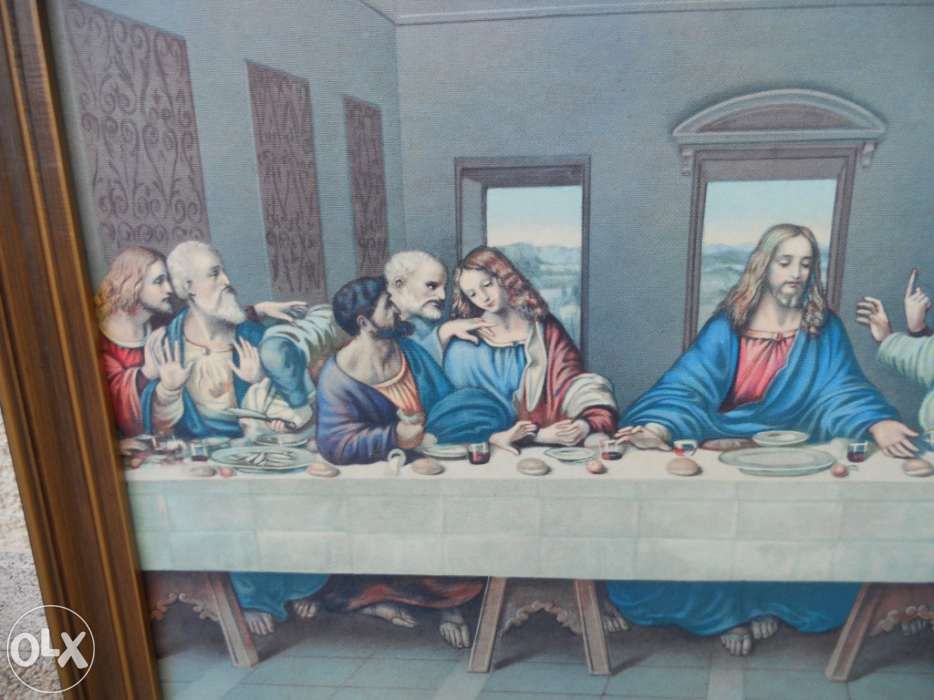 Quadro de Jesus e dos Apóstolos