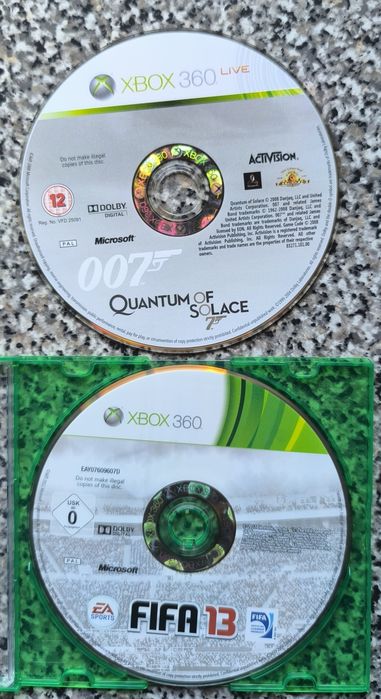 Conjunto de 5 jogos Xbox 360