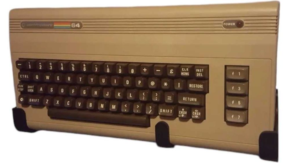 Uchwyt ścienny do komputera Commodore 64