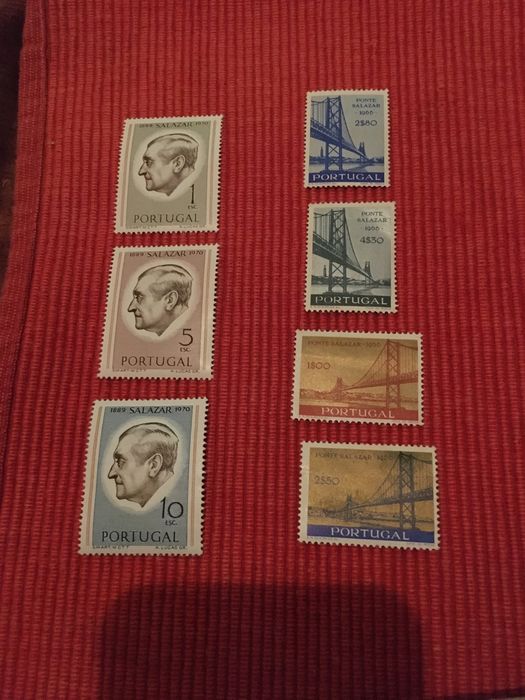 Coleccoes de selos novos