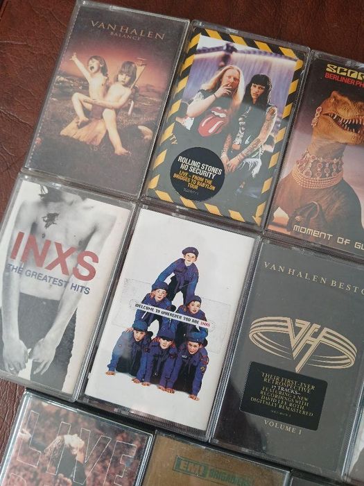 Cassetes de musica vintage Bandas famosas