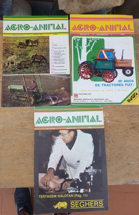 Revistas antigas Agro Animal,Vida Rural