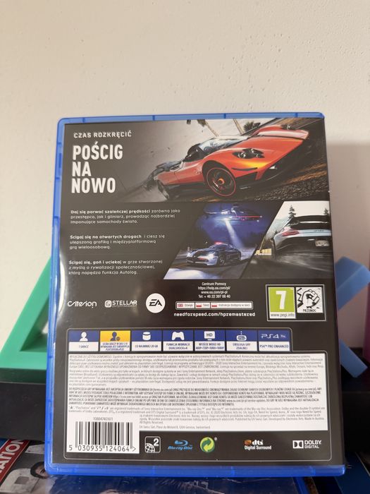 PlayStation Ps 4 NFS Hot Pursuit PL!