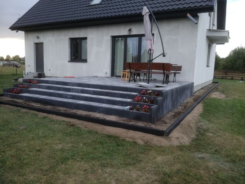 Usługi brukarskie i minikoparka