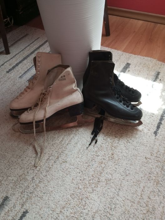 Sprzedam łyżwy używane 30 lat temu