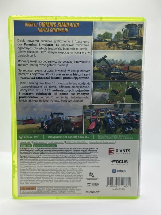 [PL CIB] Ładny Stan - Farming Simulator 15 Xbox 360