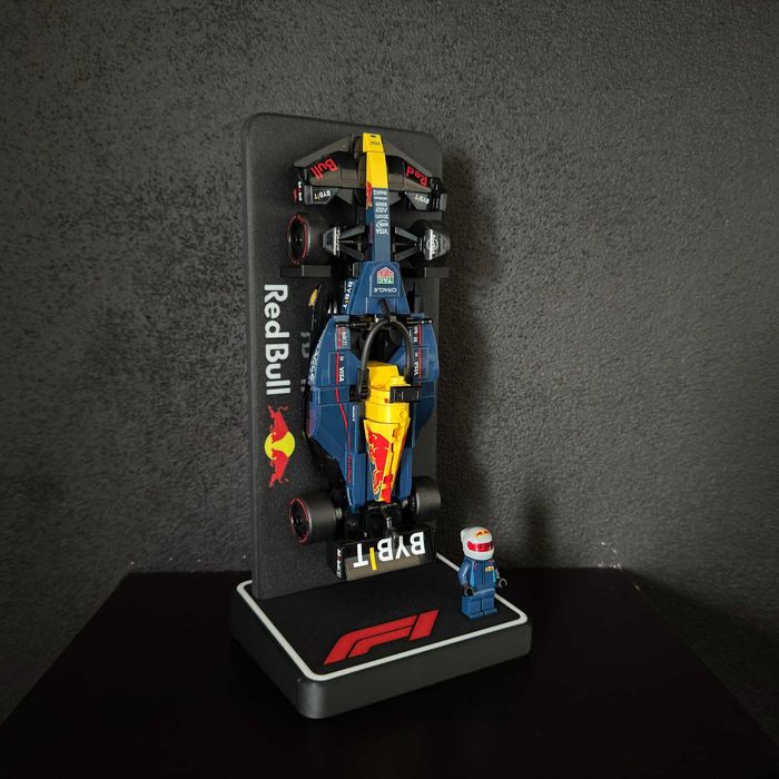 Suporte Lego Speed Champions F1 – Expositor Vertical