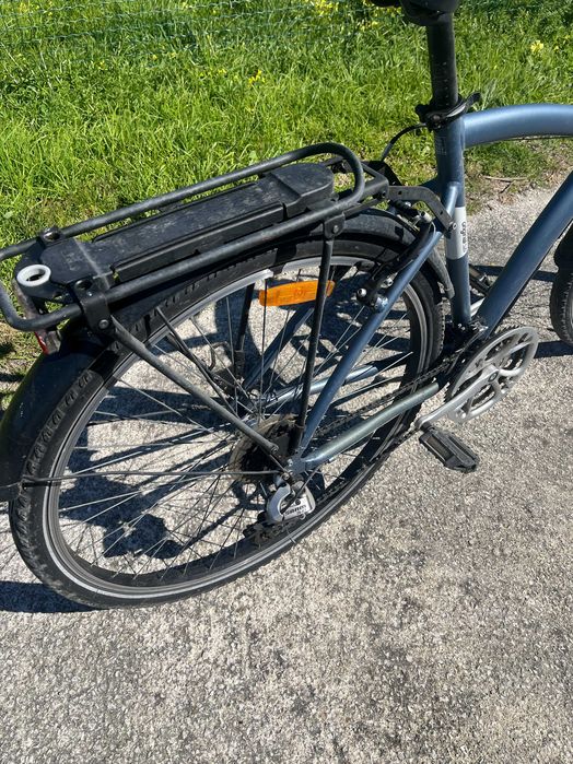 bicicleta citadina unisexo decathlon BERG 520