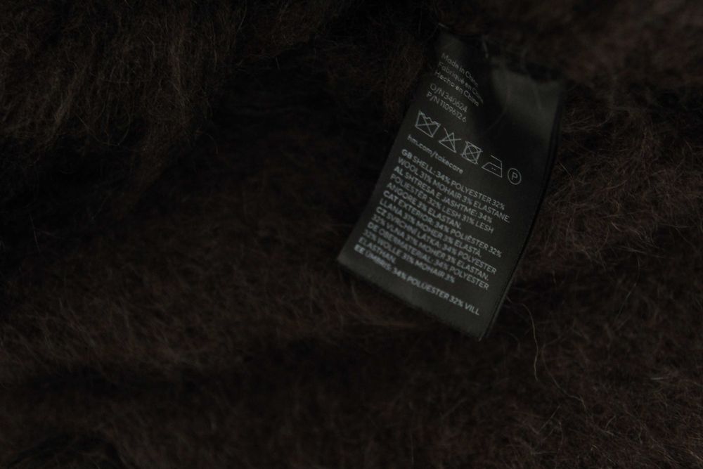 32%moher 32%wełna bez wad L/XL