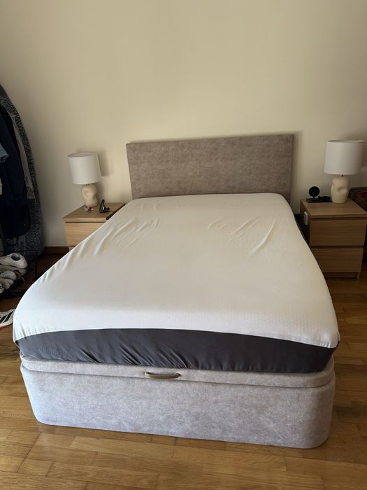 Cama e colchão Emma COMO NOVOS