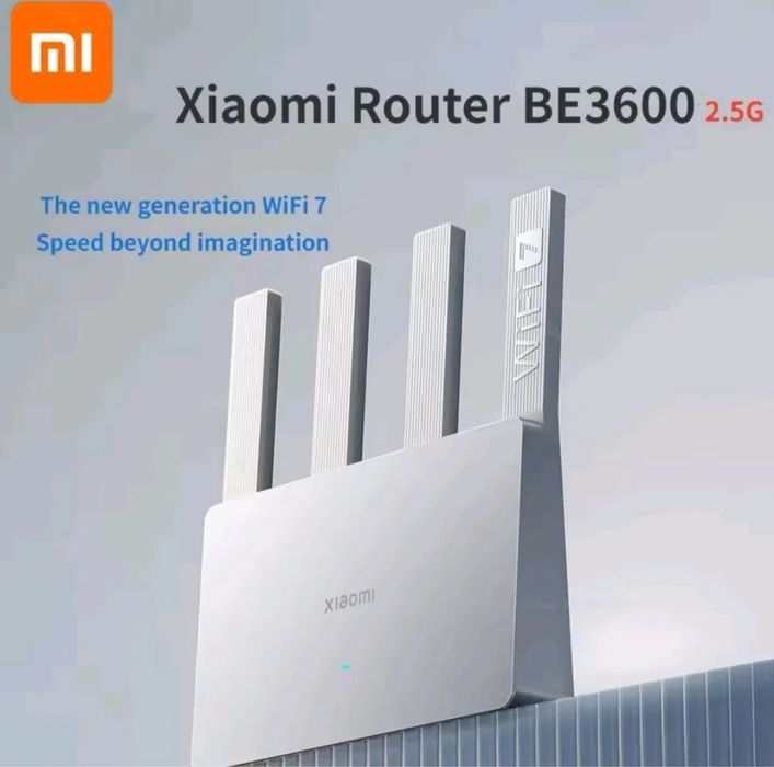 Новий потужний роутер Xiaomi BE3600 WiFi 7
