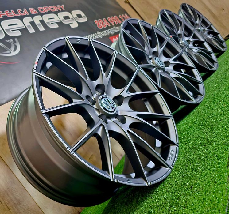 NOWE ALUFELGI VOLKSWAGEN - 18x5x112 - Golf,Passat,T-Roc,Tiguan,Eos