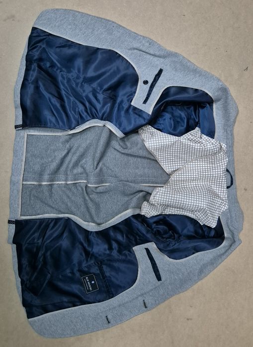 BLUE INDUSTRY roz. 48 M męski blazer marynarka bawełniana
